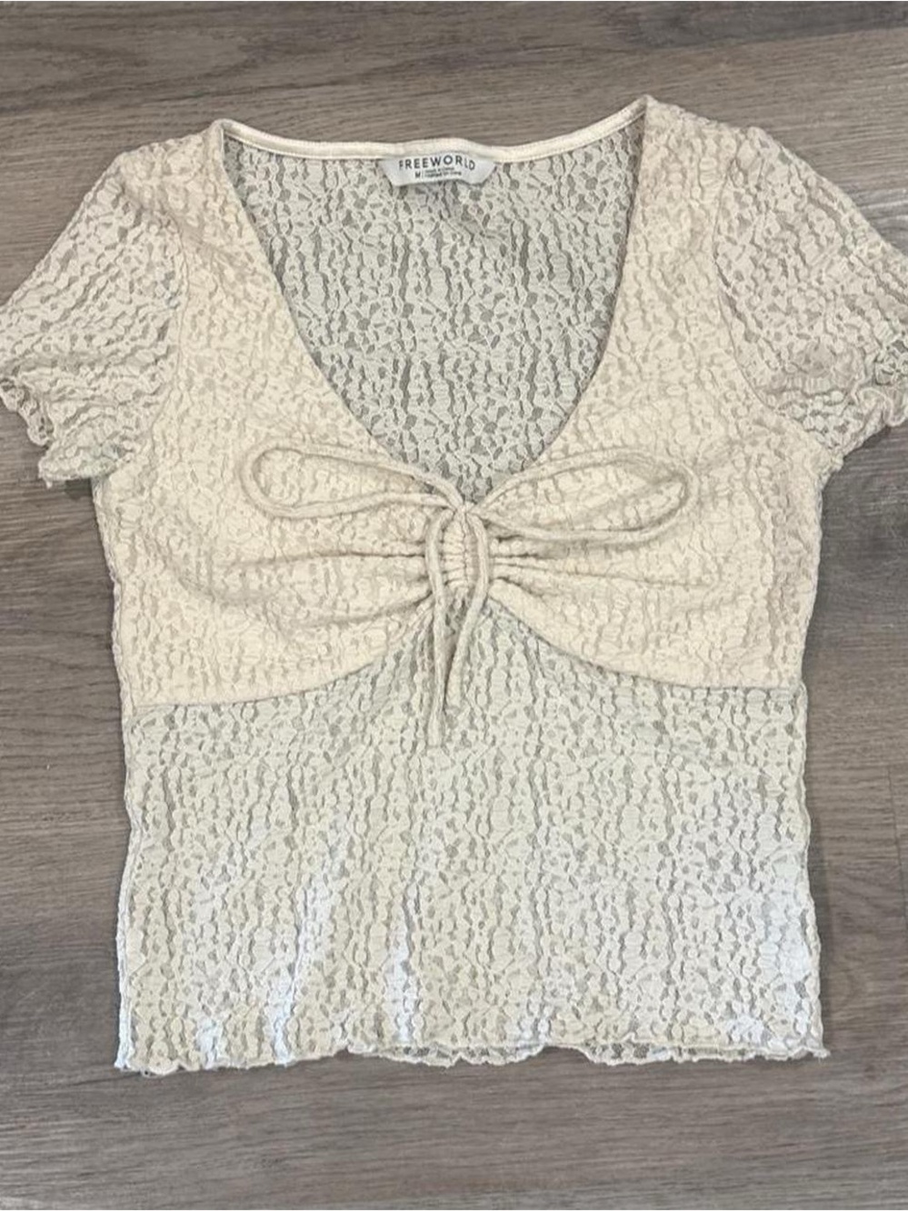Zumiez lace t-shirt